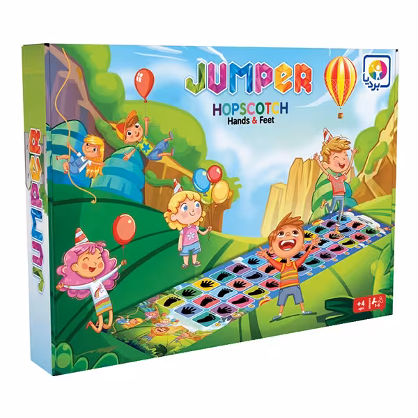 بازی جامپر جعبه ای كلاسیک 9907 بردیا