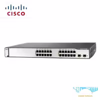سوئیچ سیسکو WS-C3750-X24PS-S ریفرCisco WS-C3750-X24PS-S Network Switch
