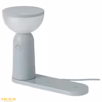 چراغ خواب رومیزی LED با شارژر وایرلس مدل BETTORP | برند ایکیا | ارسال 15 الی 20 روز کاری