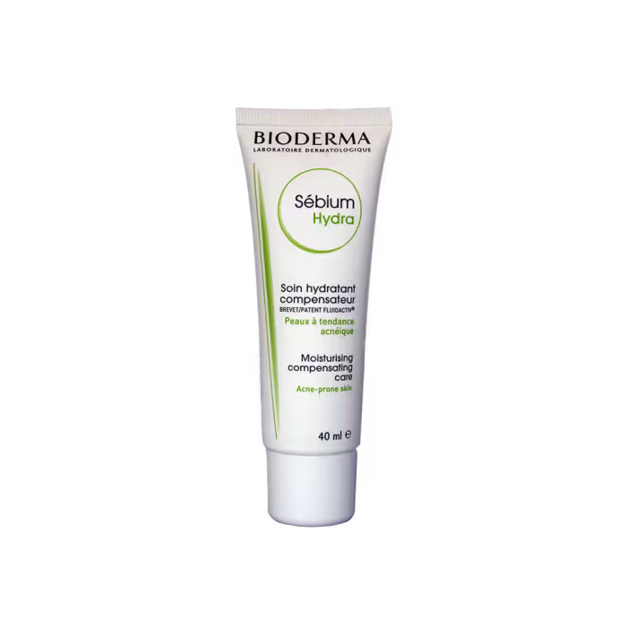 کرم مرطوب کننده بایودرما مدل سبیوم هیدرا حجم 40 میلی لیتر