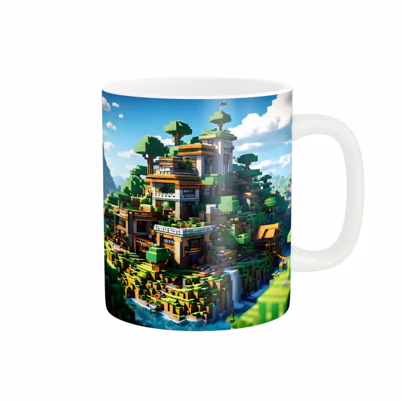ماگ استلار طرح گیم ماینکرافت Minecraft game  کد 1713