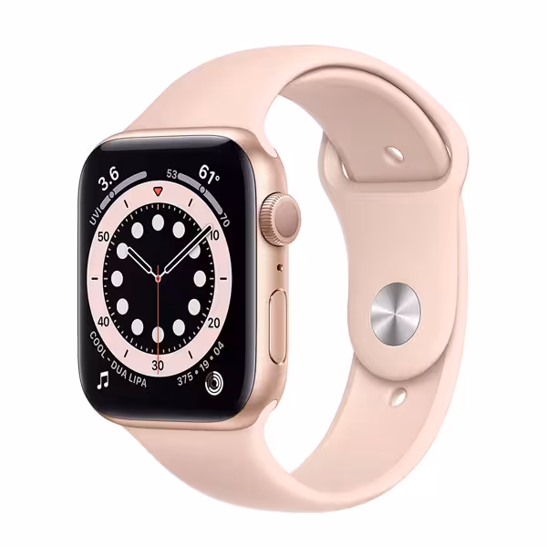 ساعت هوشمند اپل سری 6 Aluminum Case 44mm / (طلایی - Gold)