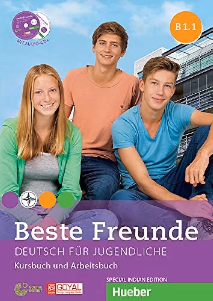 بسته فونده B1.1 | کتاب آلمانی Beste Freunde B1.1 (Kursbuch Arbeitsbuch)