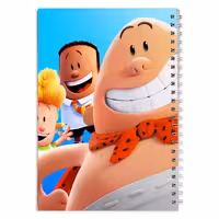 دفتر مشق کارتون کاپیتان زیر شلواری