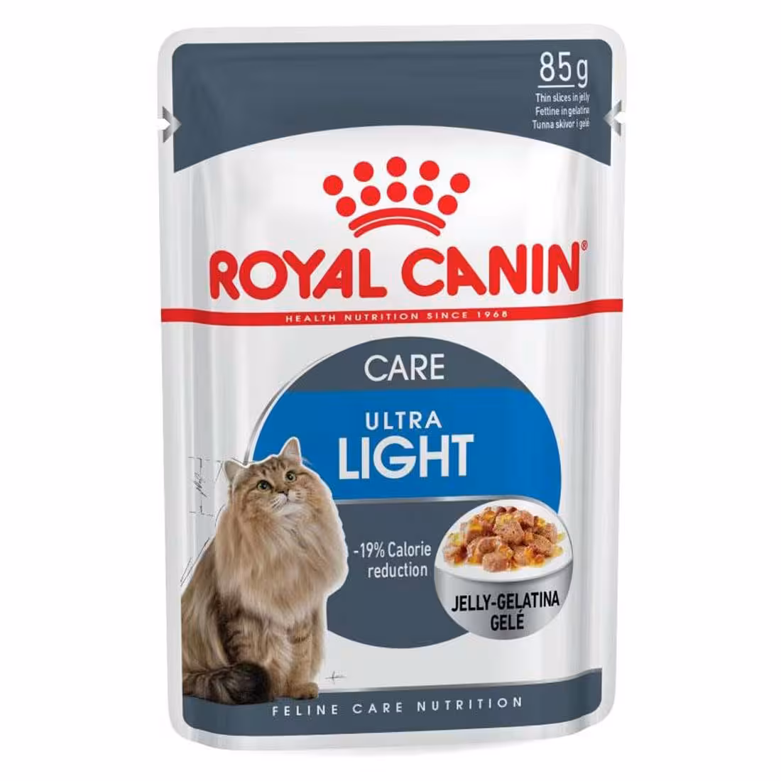 پوچ گربه رویال کنین مدل Ultra Light Jelly وزن 85 گرم