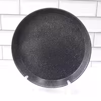 قالب پیتزا لبه 23  سانت عمق 3 سانت جنس تفلون گرانیتی 