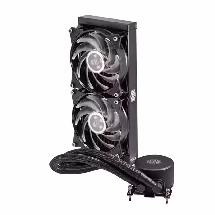 فن خنک کننده پردازنده کولرمستر مدل MASTERLIQUID ML240 RGB TR4 EDITION