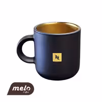 ست دو عددی فنجان اسپرسو مشکی نسپرسو مدل Chiara Ferragni