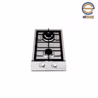 اجاق گاز صفحه ای استیل دوشعله دنپاسر مدل ST2R
