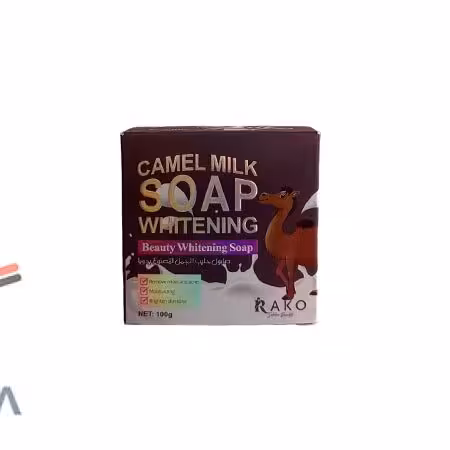 صابون سفید کننده شیر شتر قهوه ای 100 گرمی