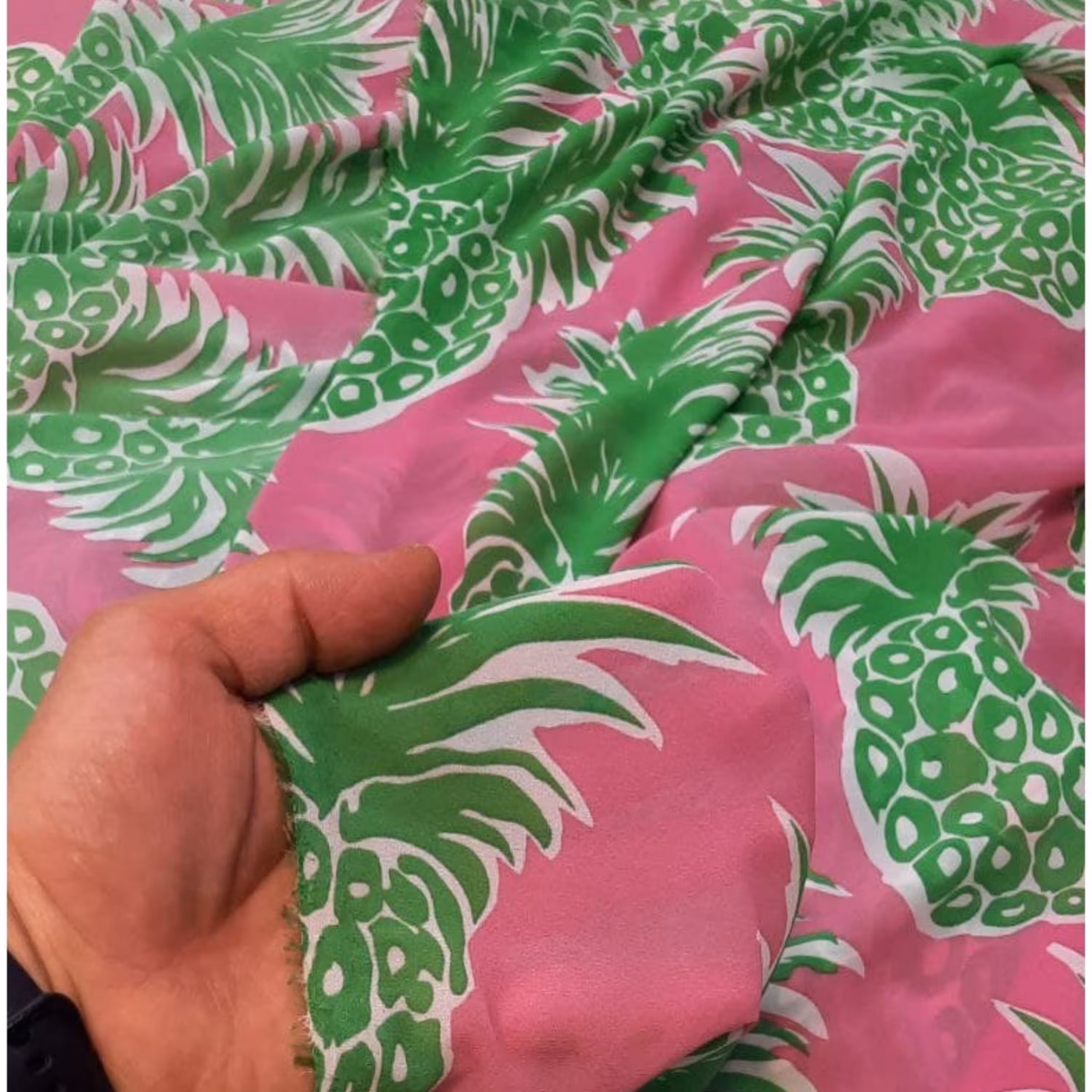 پارچه حریر ژرژت عرض 150 (مناسب شومیز پیراهن شال روسری و....) حراااااج (8)