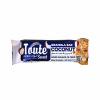 گرانولا بار عسلی نارگیلی توت سوییت