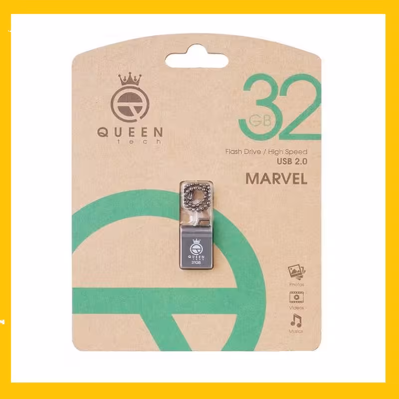 فلش کوئین تک 32 گیگ QUEEN TECH MARVEL