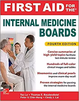 First Aid for the Internal Medicine Boards - کتاب پزشکی بهار
