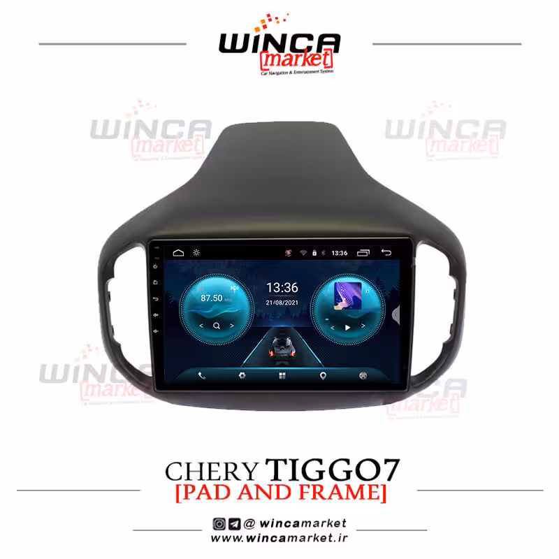 مانیتور فابریک اندروید چری تیگو 7 سری اس S400 پلاس وینکا WINCA مدل RS856