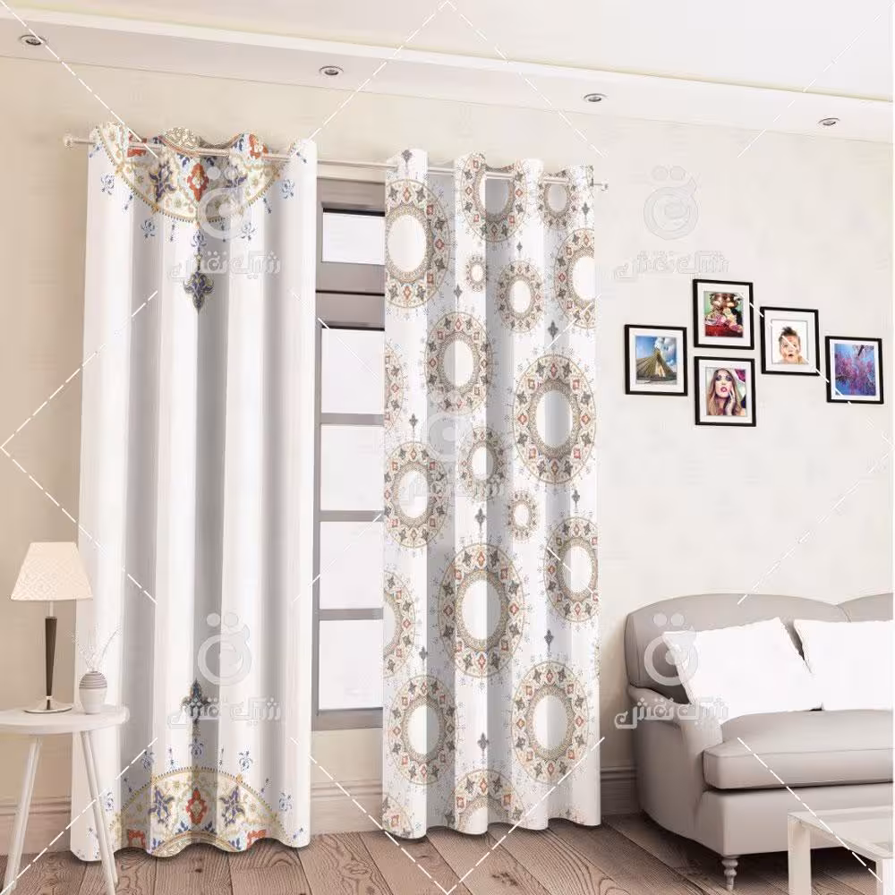 پرده پانچی کد 1072 (طرح سنتی)