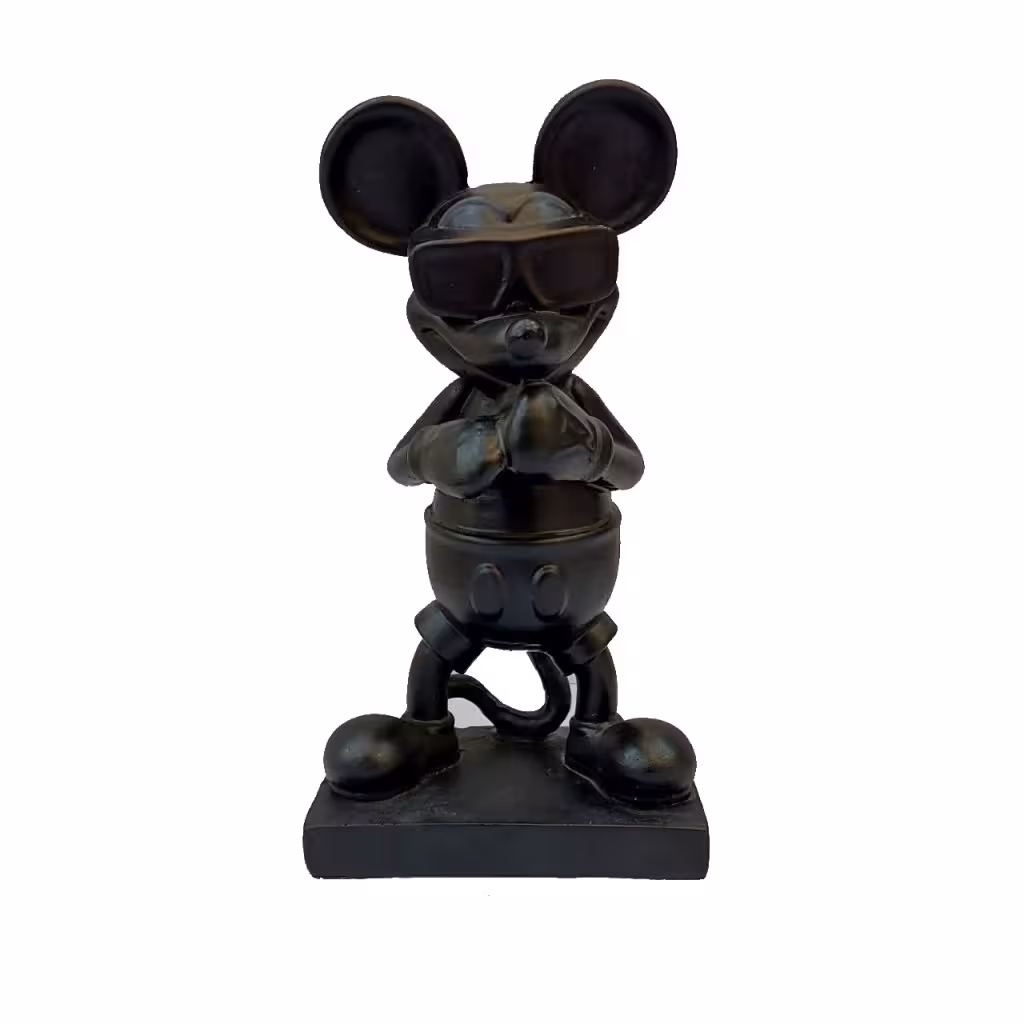 مجسمه پلی استری طرح میکی موس بوکسور