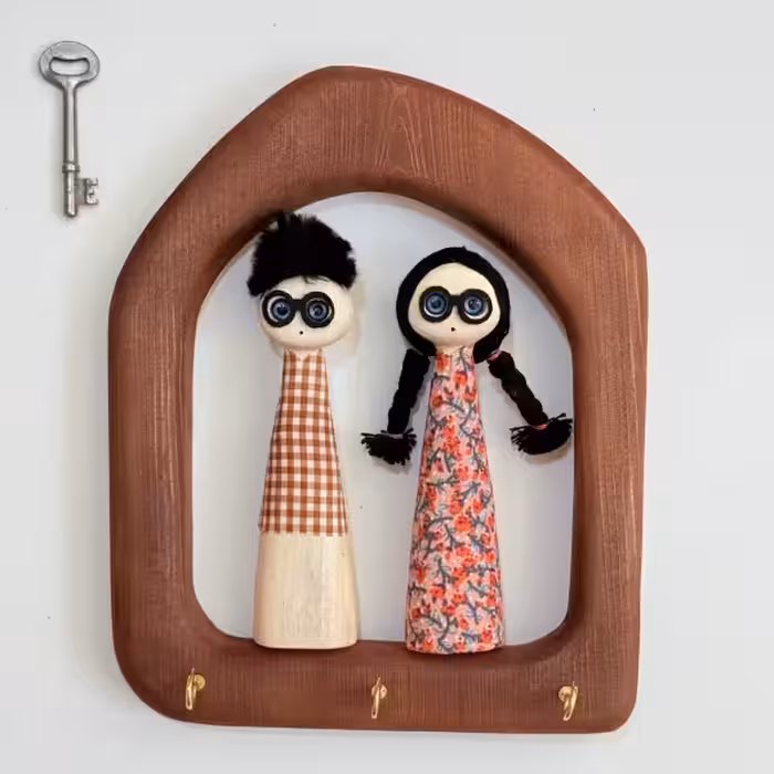 جاکلیدی آدمک بزرگ جفتی طرح یک