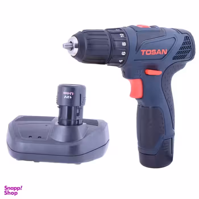 دریل پیچ گوشتی شارژی توسن مدل 9012SC PLUS
