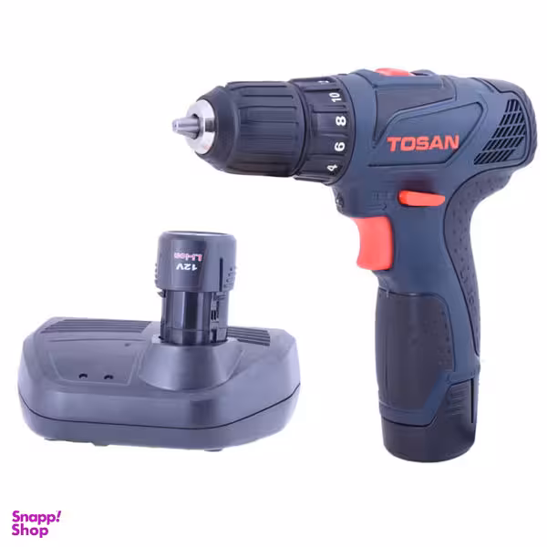 دریل پیچ گوشتی شارژی توسن مدل 9012SC PLUS