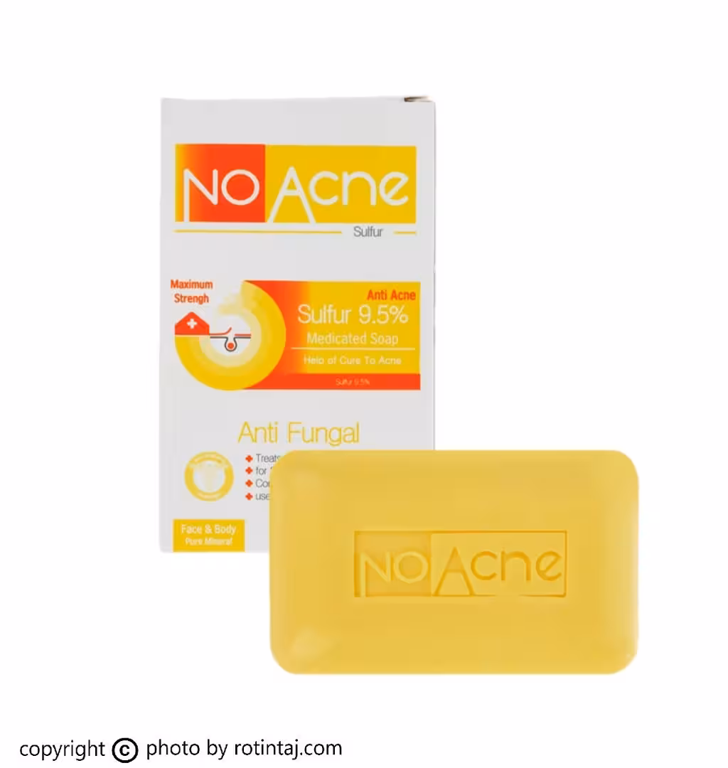صابون گوگرد 9.5% نو آکنه 100 گرم