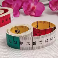 متر اندازه‌گیری آلمانی دوطرفه 1.5 متری طرح پرچم سه رنگ