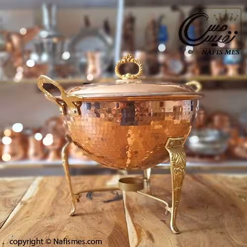 سوفله خوری گرد مسی وارمر دار مدل نوین