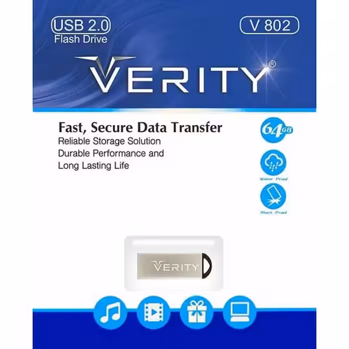 فلش 64 گیگ وریتی VERITY V802