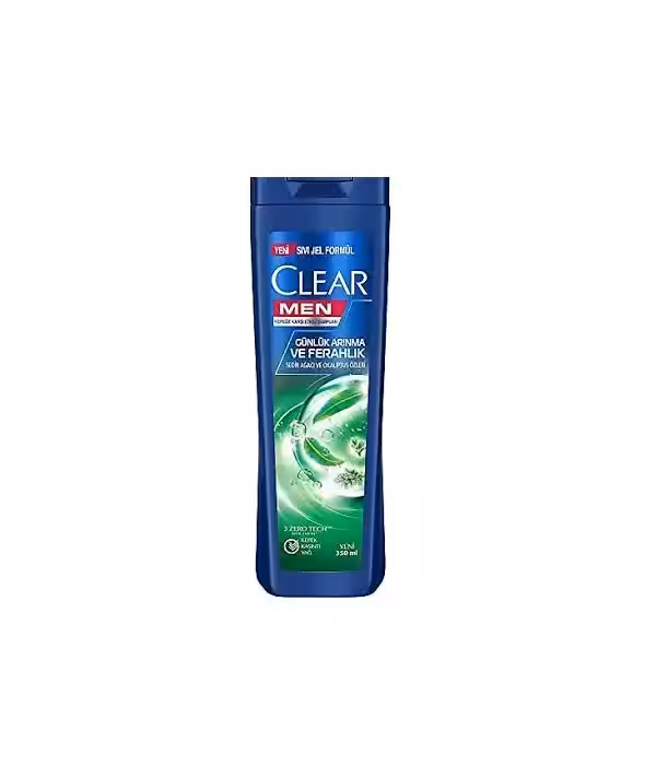 شامپو کلیر مردانه حاوی گیاه صدر و اوکالیبتوس  CLEAR MEN