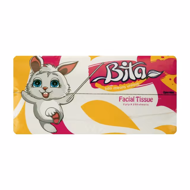 دستمال کاغذی مدل Rabbit Facial Tissue بی تا 250 برگ