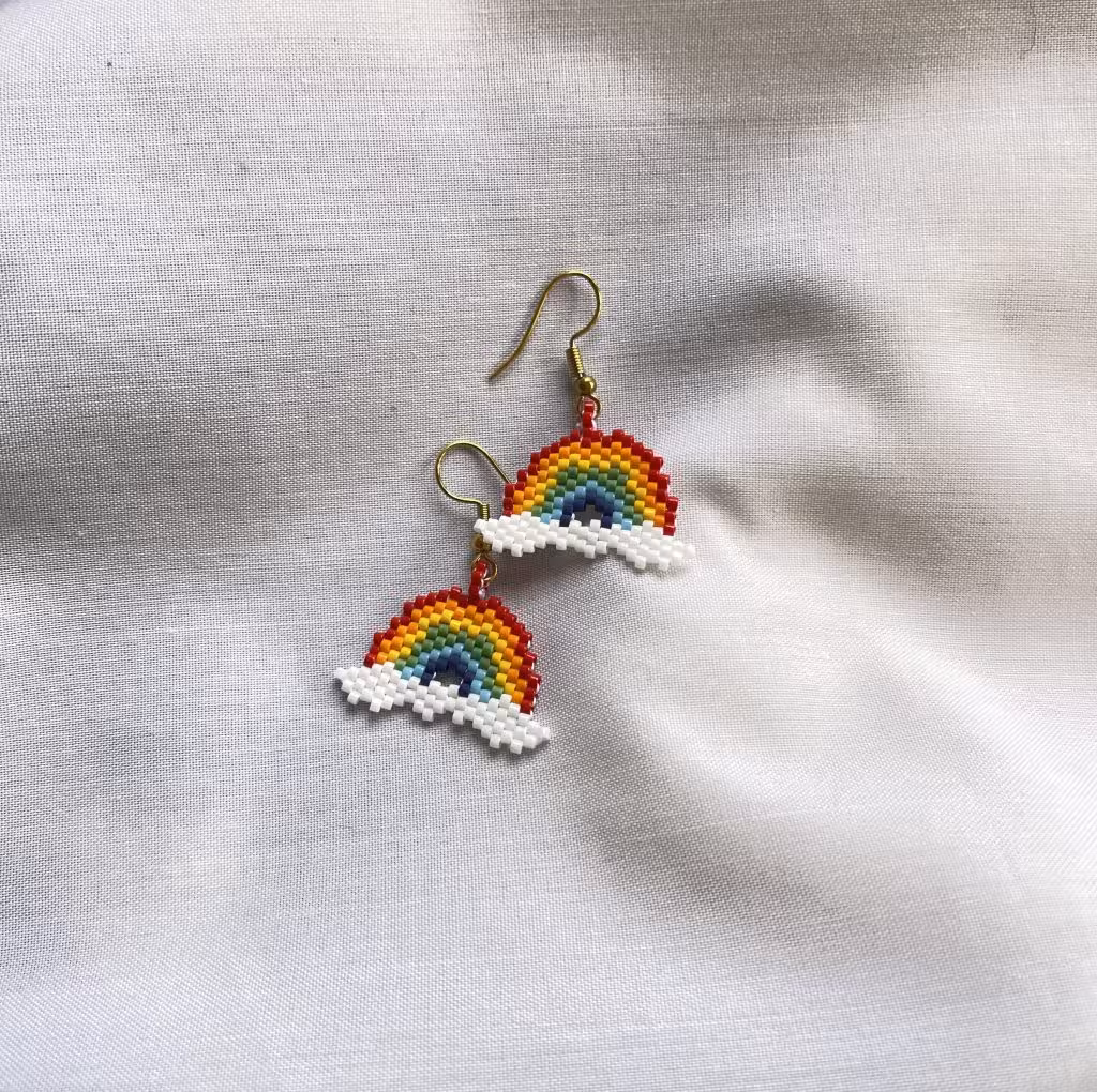 گوشواره رنگین کمان میوکی