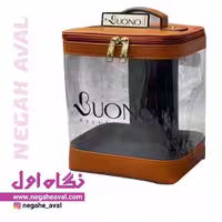 کیف آرایشی 9080 بونو رنگ قهوه ای