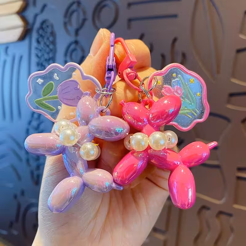 آویز کلید سگ بادکنکی