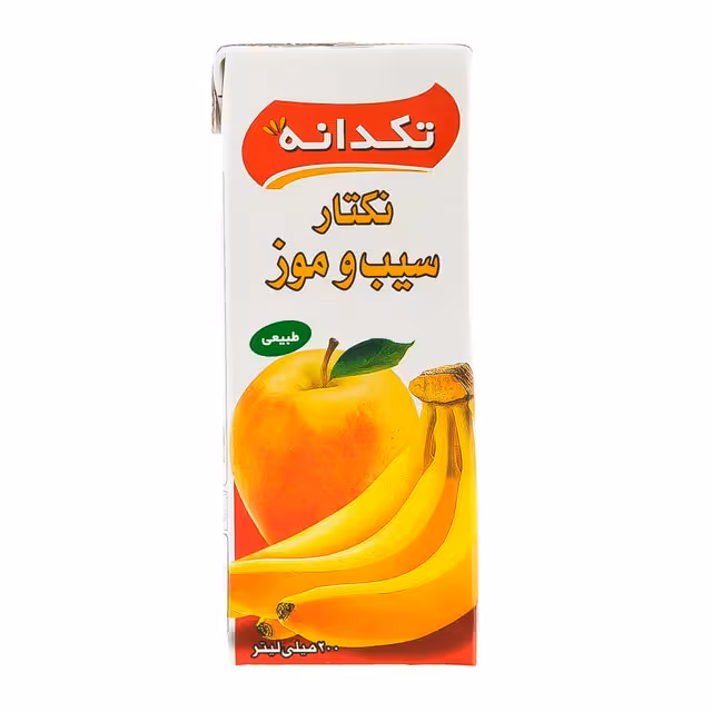 آب سیب موز تکدانه 200 میلی لیتری