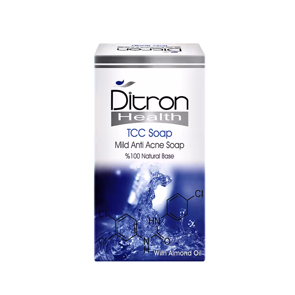 صابون تری کلوکربان دیترون مناسب پوست های چرب