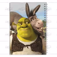 دفتر مشق کارتون شرک