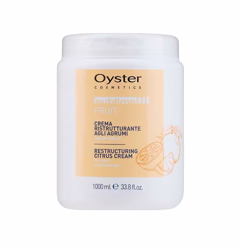 ماسک مو داخل حمام اویستر oyster مدل مرکبات حجم 1000 میلی لیتر