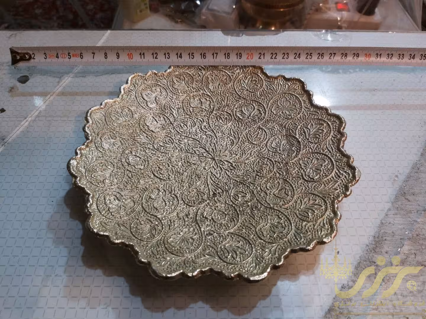 پیش دستی برنجی پرنس شش عددی