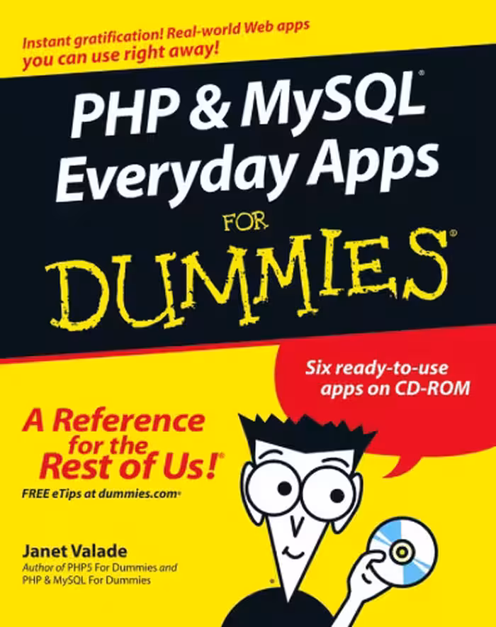 خرید و دانلود نسخه کامل کتاب PHP &amp; MySQL® Everyday Apps For Dummies