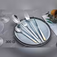 سرویس قاشق چنگال 160 پارچه برگامو مدل 300g