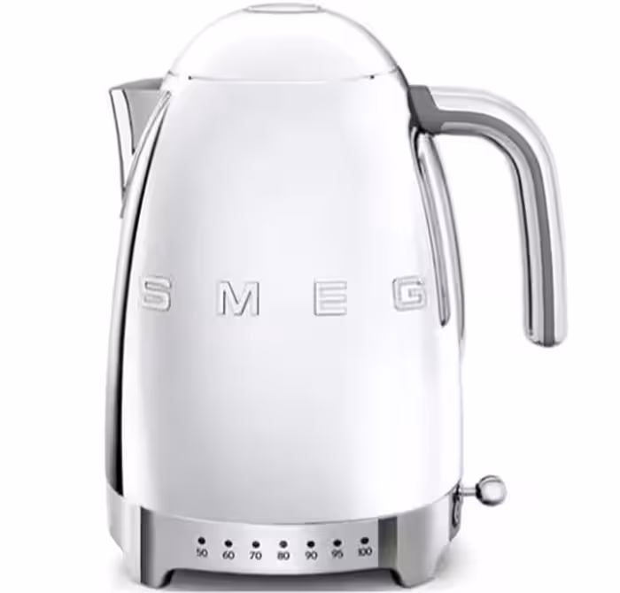 کتری برقی درجه دار اسمگ SMEG مدل KLF04 سیلور