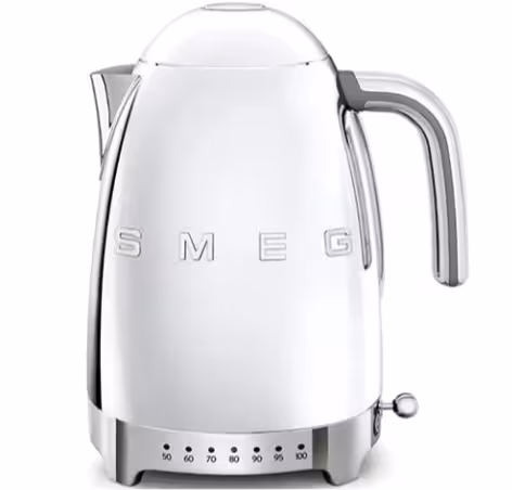 کتری برقی درجه دار اسمگ SMEG مدل KLF04 سیلور