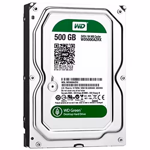 هارد دیسک اینترنال وسترن دیجیتال مدل Green WD5000 ظرفیت 500 گیگابایت