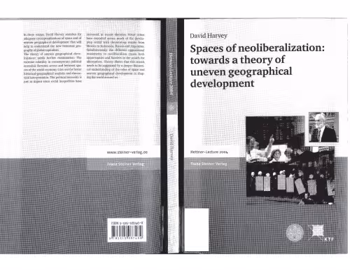 خرید و دانلود نسخه کامل کتاب Spaces of neoliberalization: towards a theory of uneven geographical development