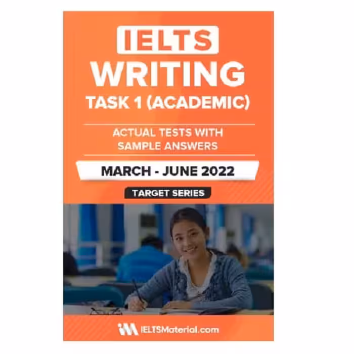 کتاب IELTS Academic Writing Actual Tests Task 1 (March to June 2022)