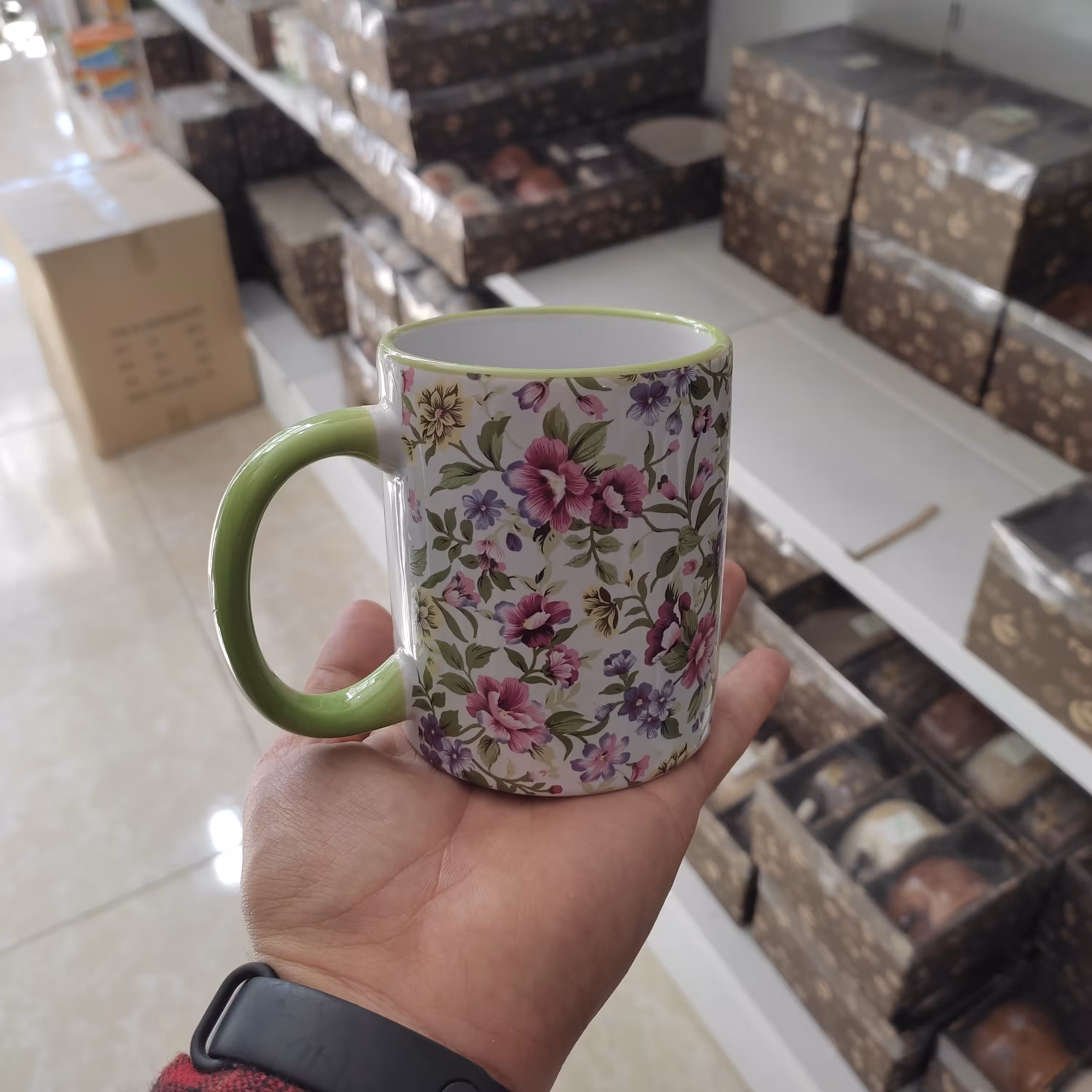 ماگ سرامیکی طرحدار 