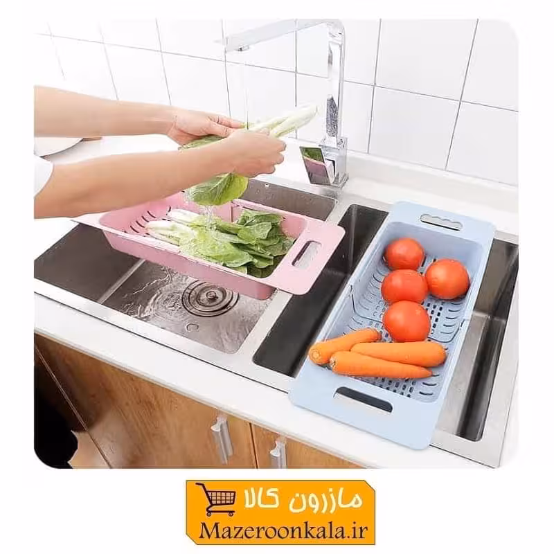 آبکش و سبد کشویی سینک ظرفشویی PSS-002