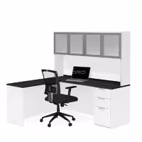 میز تحریر کتابخانه دار و ال دار فوبورو مدل سارنگ
