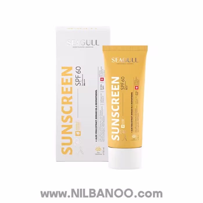 ضدآفتاب بی رنگ سی گل SPF60 مناسب انواع پوست