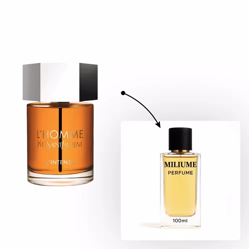 اسانس عطر YSL L’Homme Parfum Intense برند kpf - کد 2585 - ایو سن لورن ال هوم پرفیوم اینتنس 100ML - میلیوم پرفیوم